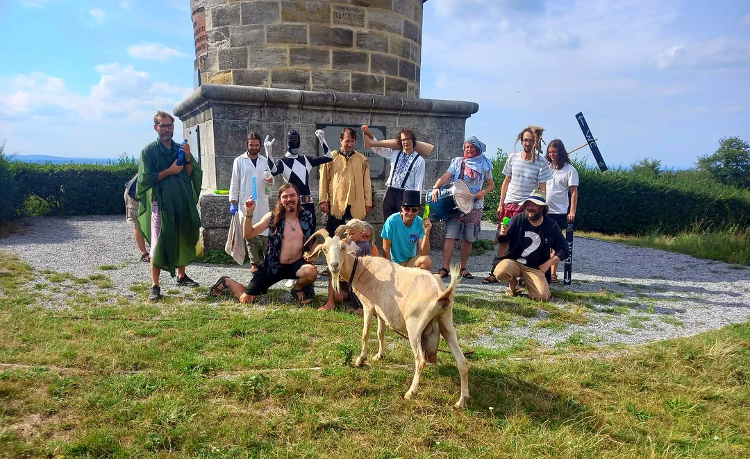 Surrealistická rekonstrukce Bitvy u Lipan (1. ročník festivalu)
